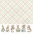 Papier 30x30 Sweet Bunnies elementy do wycinania AA-SB-01 Alchemy of Art