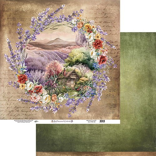 Zestaw papierów 30x30 The Provence Weekend AA-TPW-07 Alchemy of Art