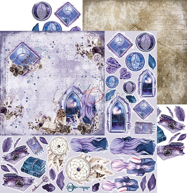 Zestaw startowy 30x30 Velvet Dreams CC-AK03-VD Craft O'Clock