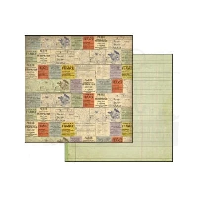 Papier 30x30 Francja SBB322 Stamperia