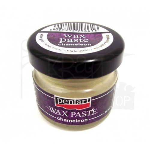 Pasta woskowa chameleon białe złoto 20ml 4430 Pentart