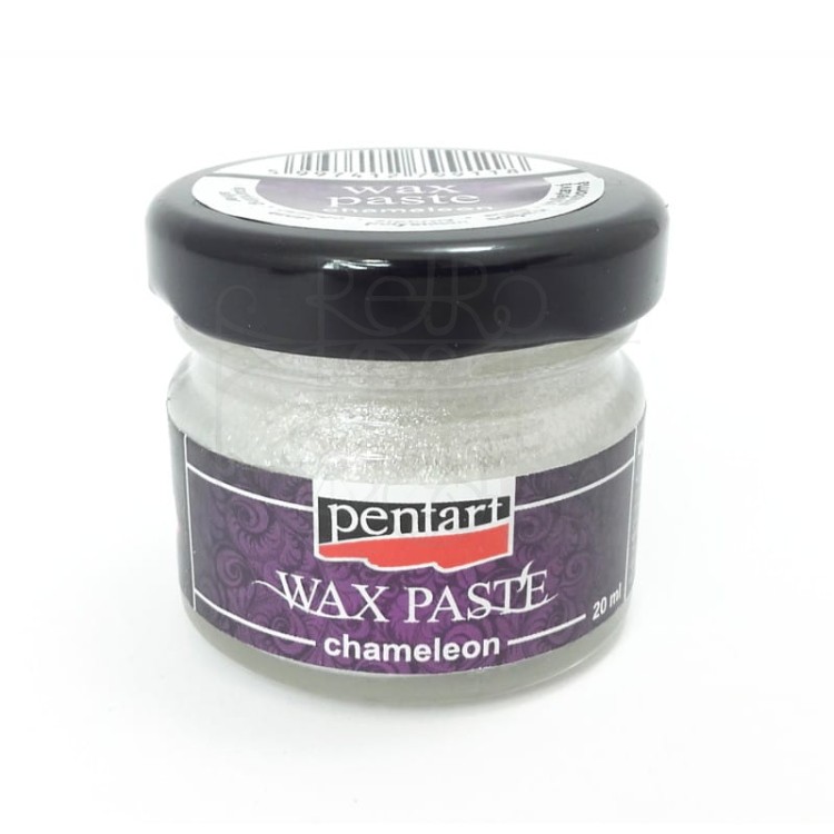 Pasta woskowa chameleon białe srebro 20ml 4607 Pentart