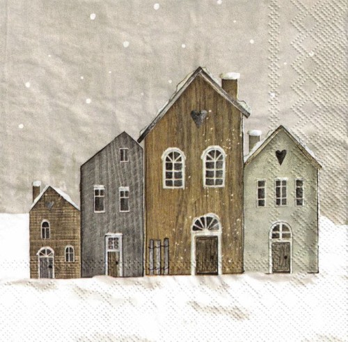Serwetka 33x33 - Kamieniczki 2
