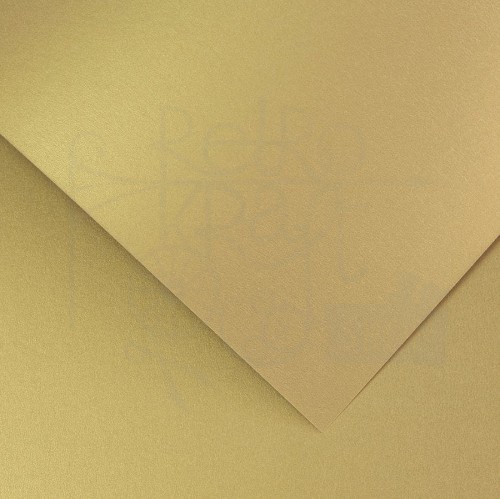 Arkusz papieru Karton ozdobny Millenium złoty A4 270g Galeria Papieru