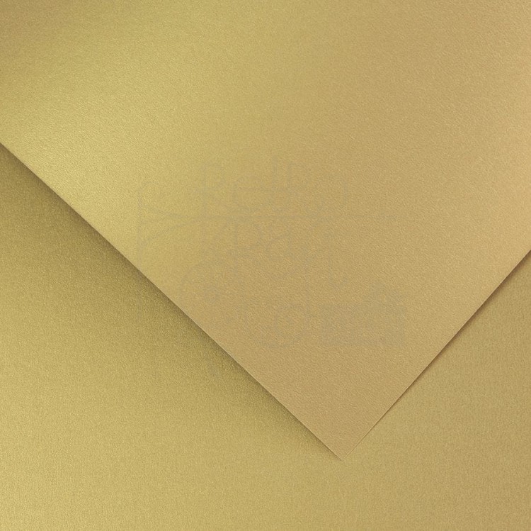 Arkusz papieru Karton ozdobny Millenium złoty A4 270g Galeria Papieru