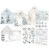 Zestaw karty koperty rub-ons Serenity Card Kit 18szt VAS38138 49 and Market