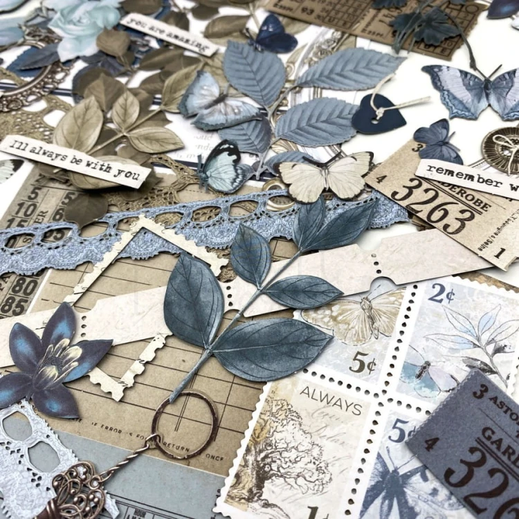 Zestaw Die cuts Serenity 60 elem VAS38046 49 and Market