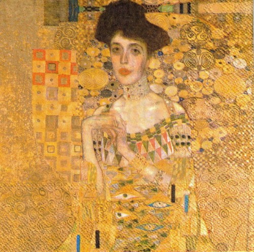 Serwetka 33x33 - Klimt Adele Bloch Bauer