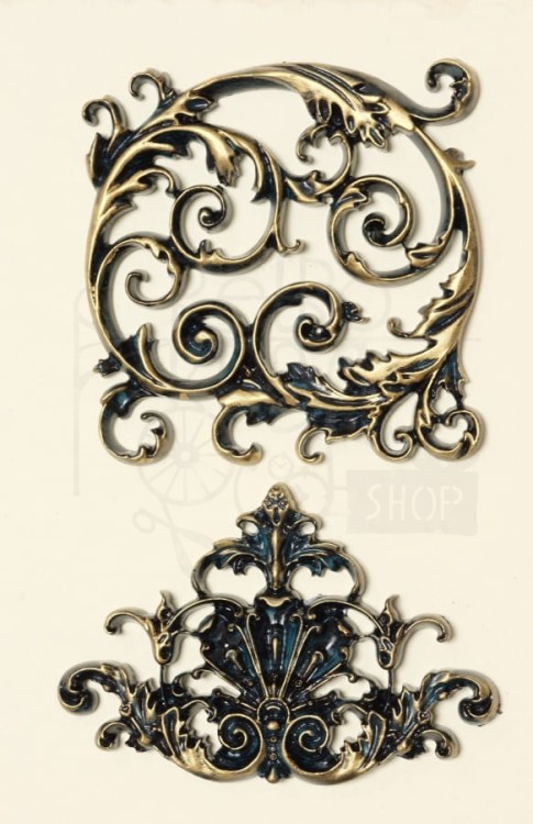 Foremka silikonowa 20x13 Ornament Claudette LBMF058 LaBlanche