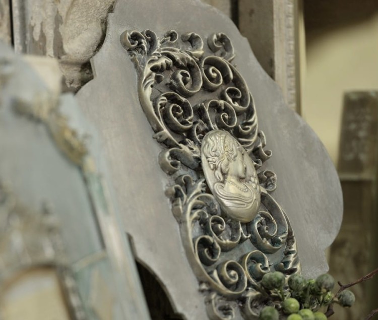 Foremka silikonowa 20x13 Ornament Claudette LBMF058 LaBlanche