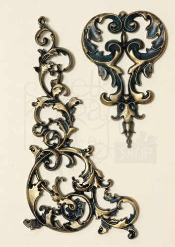 Foremka silikonowa 20x13 Ornament Loretta LBMF059 LaBlanche