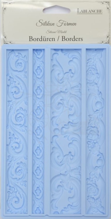 Foremka silikonowa 20x13 Bordiury dekory LBMF084 LaBlanche