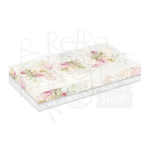 Pudełko pełne niskie DL - Flower Romance CP-BOX-DL-FR Craft&amp;You Design