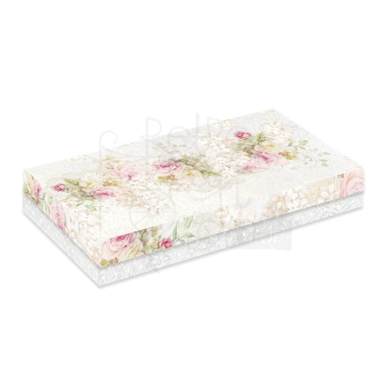 Pudełko pełne niskie DL - Flower Romance CP-BOX-DL-FR Craft&amp;You Design