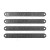 Ozdoby metalowe plakietki duże Idea-Ology Metal Word Plaques Large 4szt TH94329 Tim Holtz