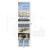 Ozdoby papierowe paski Idea-Ology Collage Strips 30szt TH94328 Tim Holtz