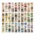 Ozdoby papierowe paski Idea-Ology Collage Strips 30szt TH94328 Tim Holtz