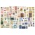 Ozdoby papierowe die-cuts Idea-Ology Ephemera Pack Palette 136szt TH94317 Tim Holtz