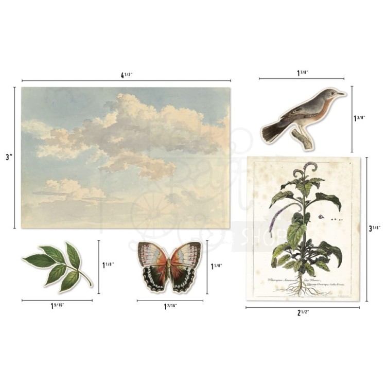 Ozdoby papierowe dodatki Idea-Ology Layers Die-Cuts 45szt TH94316 Tim Holtz