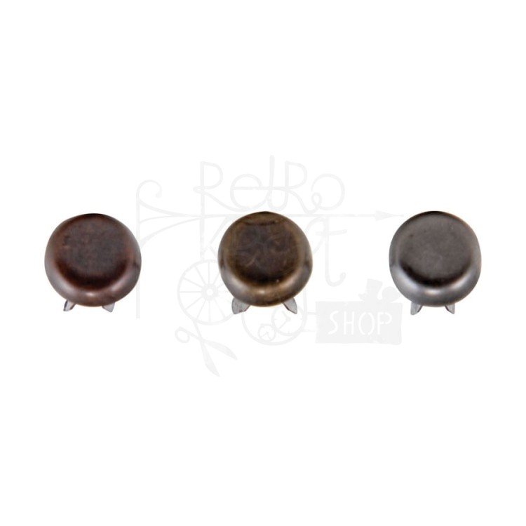 Duże ćwieki Idea-Ology Metal Large Fasteners Antique Silver Copper &amp; Brass TH94314 Tim Holtz