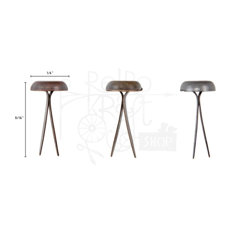 Duże ćwieki Idea-Ology Metal Large Fasteners Antique Silver Copper &amp; Brass TH94314 Tim Holtz
