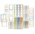 Ozdoby klisze Vintage Artistry Everywhere Filmstrip Frames 30szt VAE40797 49 and Market