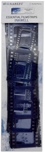 Ozdoby klisze Color Swatch Inkwell Acetate Filmstrips CSI40940 49 and Market