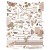 Zestaw Die cuts Color Swatch Toast 111 elementów CST41138 49 and Market