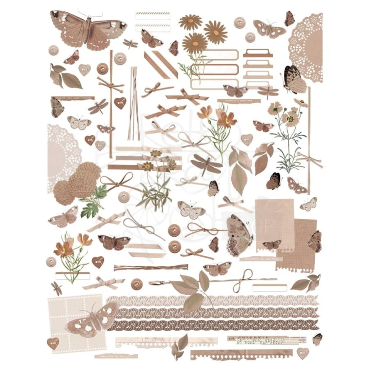Zestaw Die cuts Color Swatch Toast 111 elementów CST41138 49 and Market