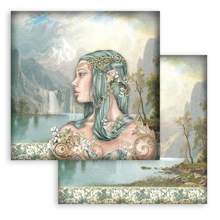 Zestaw papierów 20x20 Magic Forest SBBS78 Stamperia