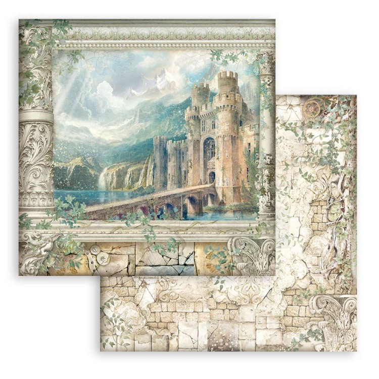 Zestaw papierów 20x20 Magic Forest SBBS78 Stamperia