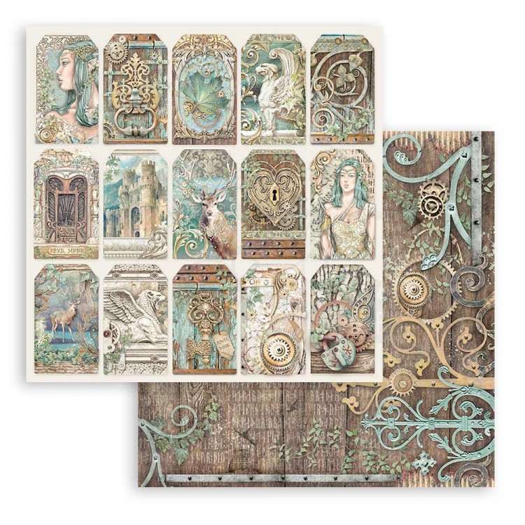 Zestaw papierów 20x20 Magic Forest SBBS78 Stamperia