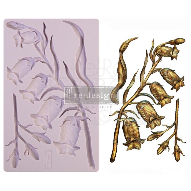 Foremka silikonowa 20x13 Sweet Bellflower ReDesign 650506 Prima