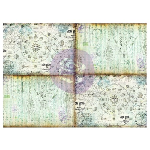 Mixed Media Tissue Paper 70x50cm Celestial Music Finnabair 968243 Prima