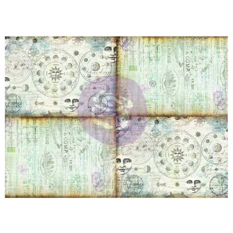 Mixed Media Tissue Paper 70x50cm Celestial Music Finnabair 968243 Prima