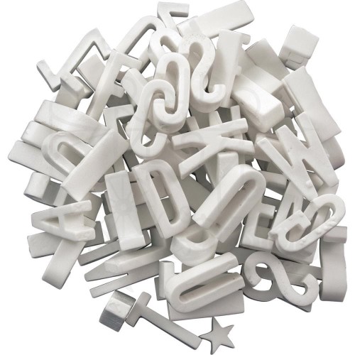 Typography Plastic Alphabet Tim Holtz Idea-ology