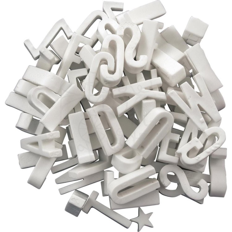Typography Plastic Alphabet Tim Holtz Idea-ology