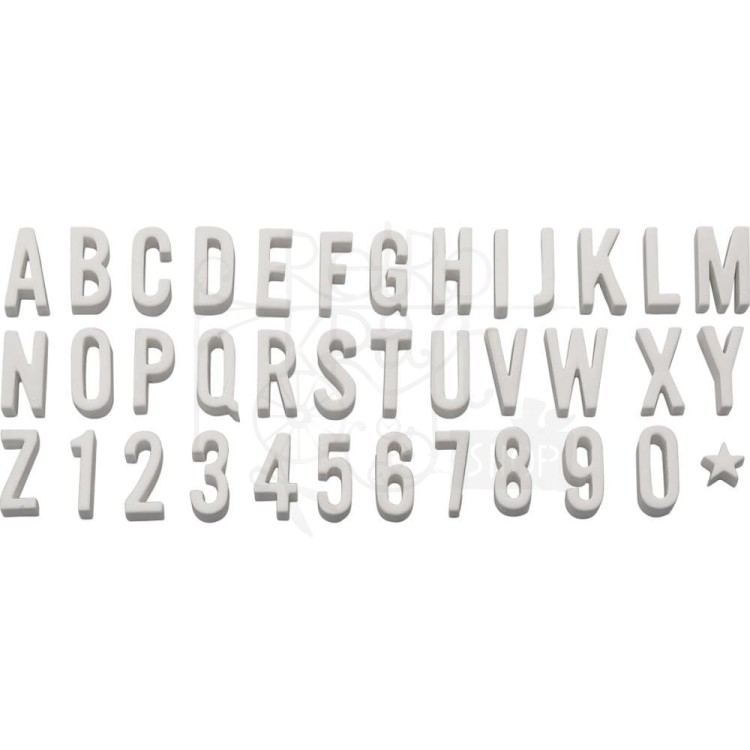 Typography Plastic Alphabet Tim Holtz Idea-ology