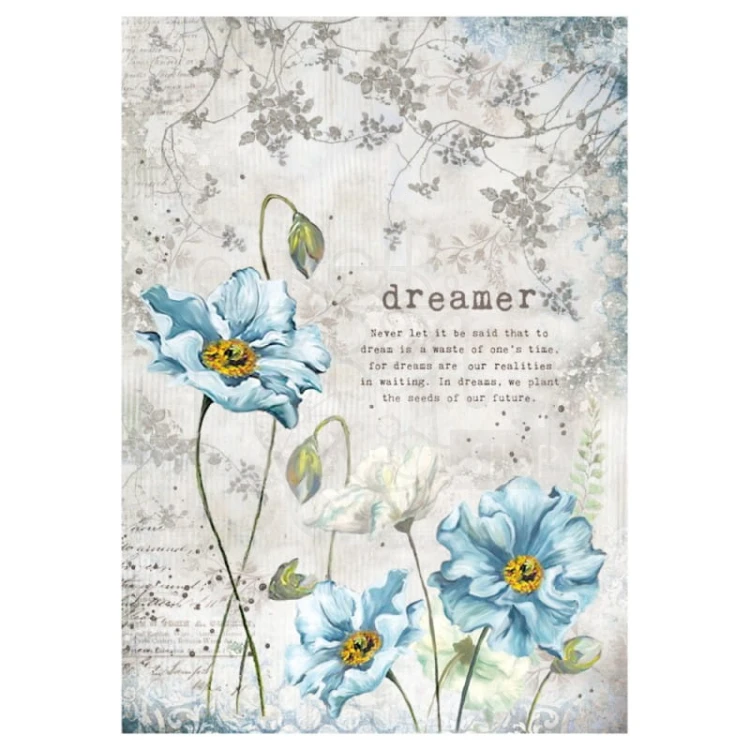 Papier ryżowy A4 Dreamer DFSA4249 Stamperia