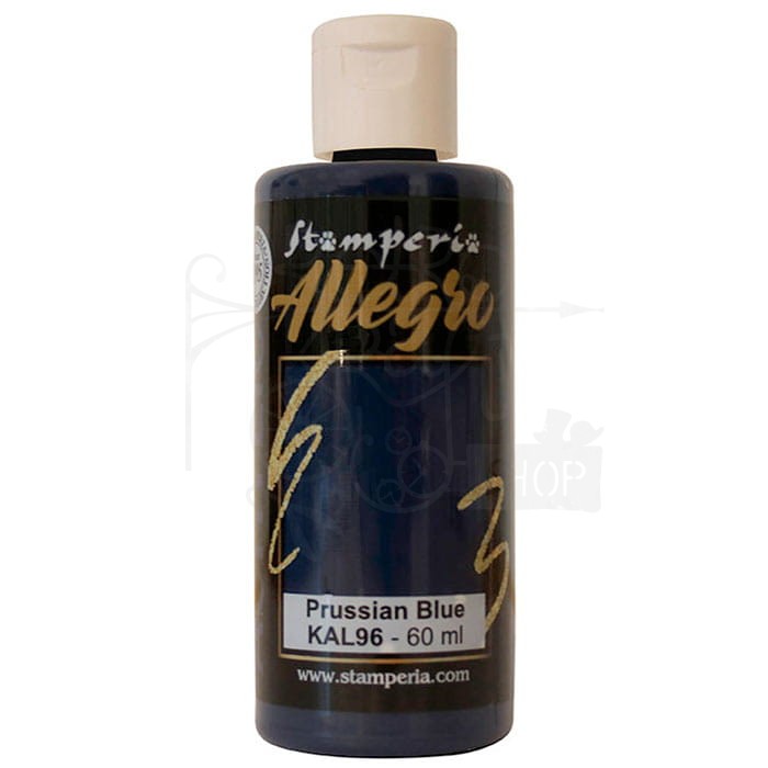 Farba akrylowa Allegro Prussian Blue 60ml KAL96 Stamperia