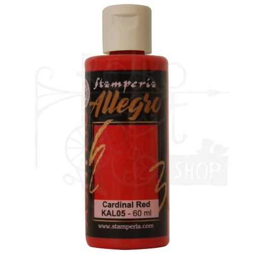 Farba akrylowa Allegro Cardinal Red 60ml KAL05 Stamperia