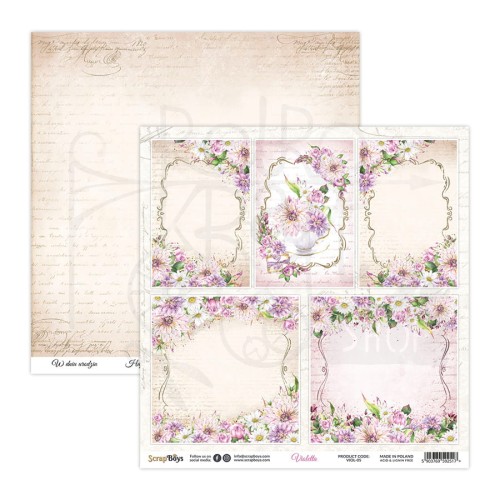 Papier 30x30 Violetta 05 VIOL-05 ScrapBoys