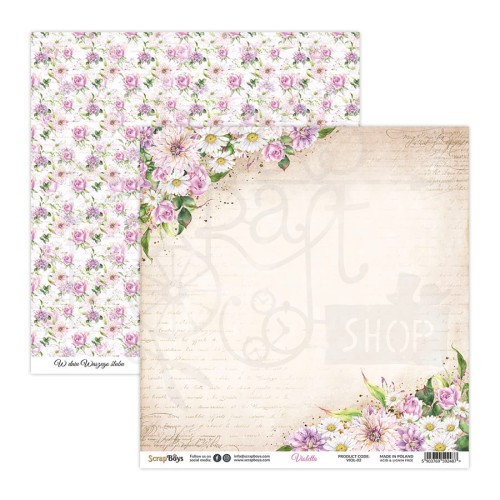 Papier 30x30 Violetta 02 VIOL-02 ScrapBoys