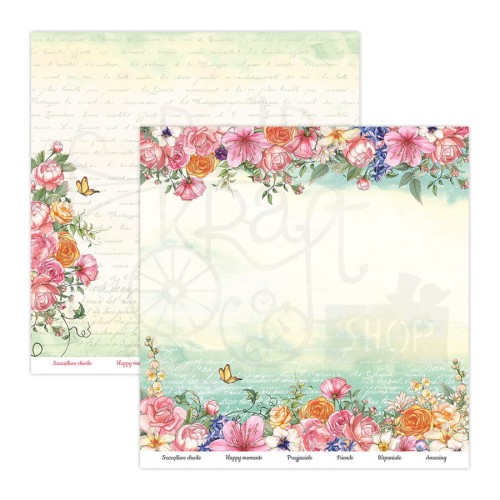 Zestaw papierów 30x30 Spring Flowers SPRI-08 ScrapBoys
