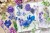 Naklejki do scrapbookingu i art journalingu - fioletowe kwiaty - 20szt