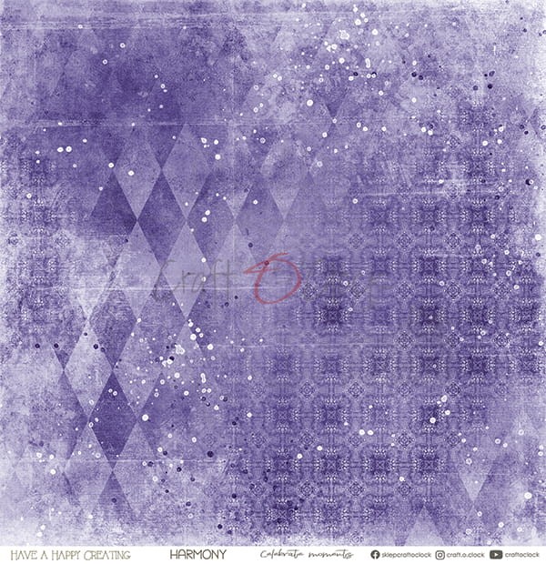 Zestaw papierów 30x30 Garden of Harmony CC-C53-GH-00 Craft O'Clock