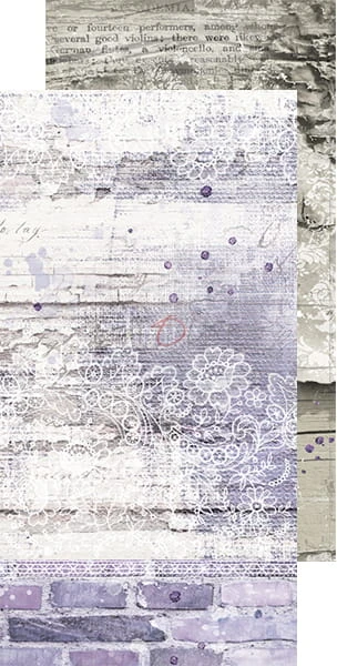 Zestaw papierów bazowych Garden of Harmony CC-C53-GH-09 Craft O'Clock