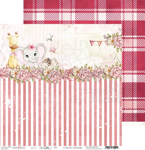 Zestaw papierów 30x30 Oh, Girl! CC-C54-OG-00 Craft O'Clock