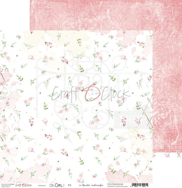 Zestaw papierów 30x30 Oh, Girl! CC-C54-OG-00 Craft O'Clock