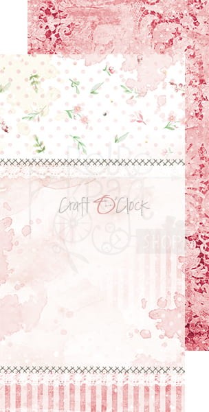 Zestaw papierów bazowych Oh, Girl! CC-C54-OG-09 Craft O'Clock